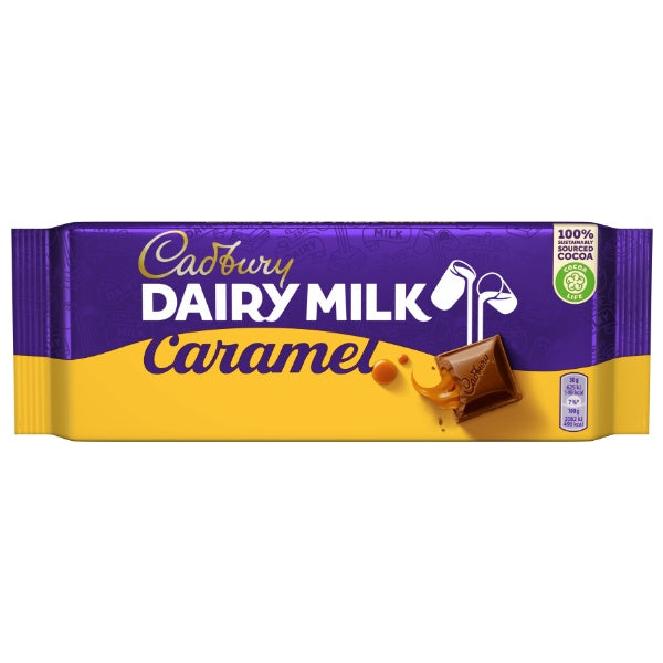 Cadbury Dairy Milk Caramel Schokolade - 180g