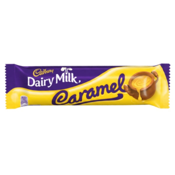 Cadbury Dairy Milk Schokoladenriegel Caramel 4er Pack - 4 x 37g (SONDERPREIS MHD 20.08.2026)