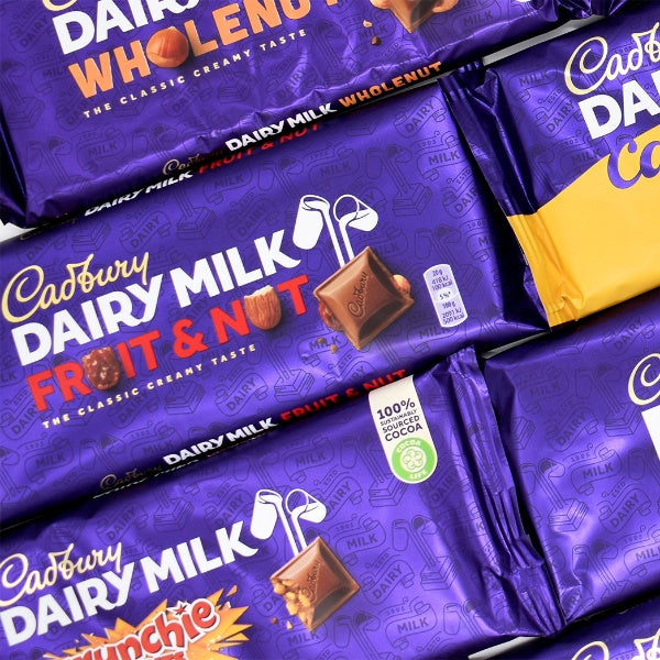 Cadbury Dairy Milk Fruit & Nut Schokolade - 180g