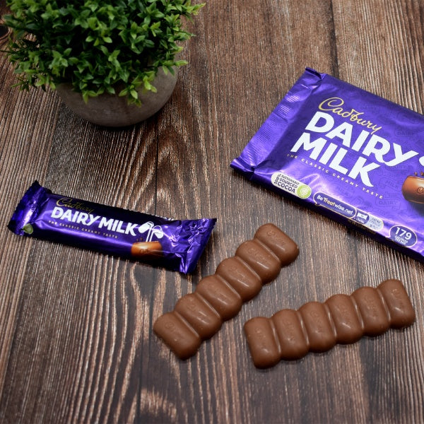 Cadbury Dairy Milk Schokoladenriegel 4er Pack - 134g