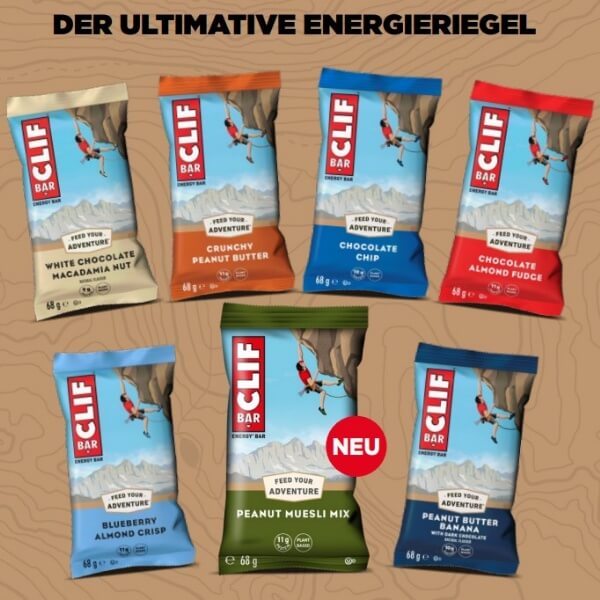 CLIF BAR Erdnuss Müsli Energieriegel - 68g