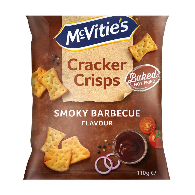 Cracker Crisps - Die angesagte Alternative zu Chips smokey BBQ