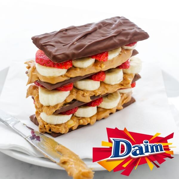 Daim Butter Mandel Karamell Krokant 3er Schokoladenriegel - 84g