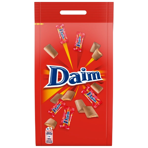 Daim Butter Mandel Karamell Krokant Schokoladen Pralinen in der 140g Verpackung