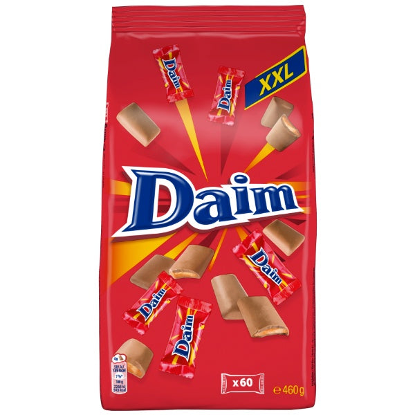 Daim Butter Mandel Karamell Krokant Schokoladen Pralinen in der 460g Verpackung