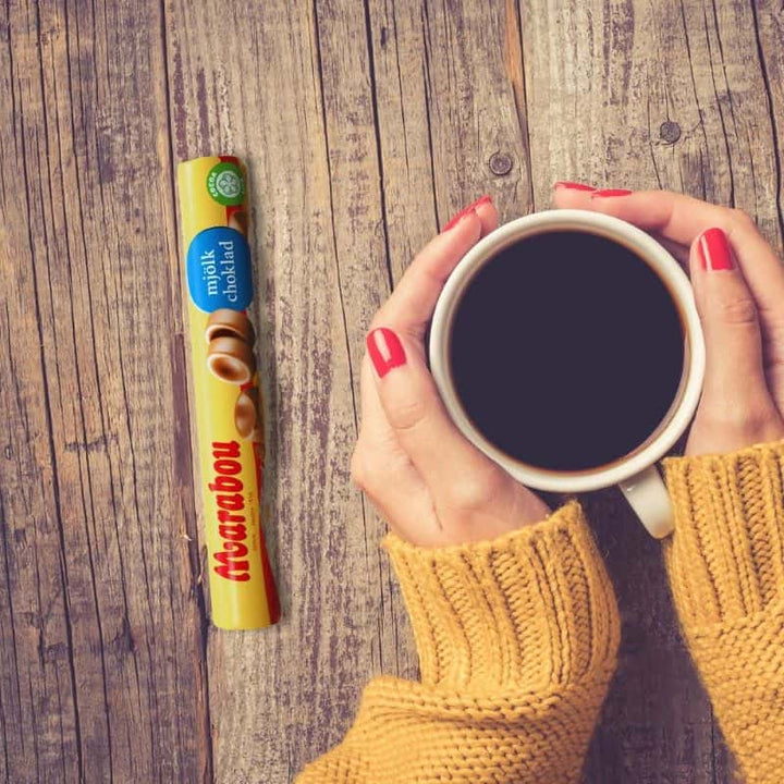 Marabou Rolle - zartschmelzende Milchschokolade in drei Sorten