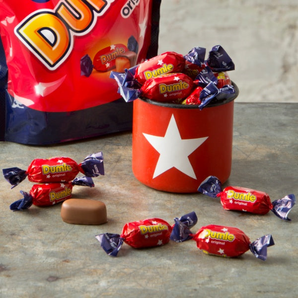 Fazer Dumle Original Schokobonbon gefüllt mit Toffee Karamell - 120g