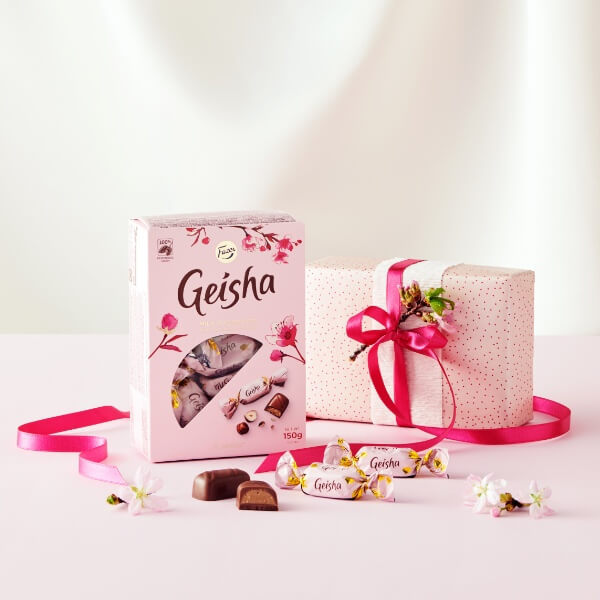 Fazer Geisha Milchschokoladen Praline mit Haselnussfüllung - 150g