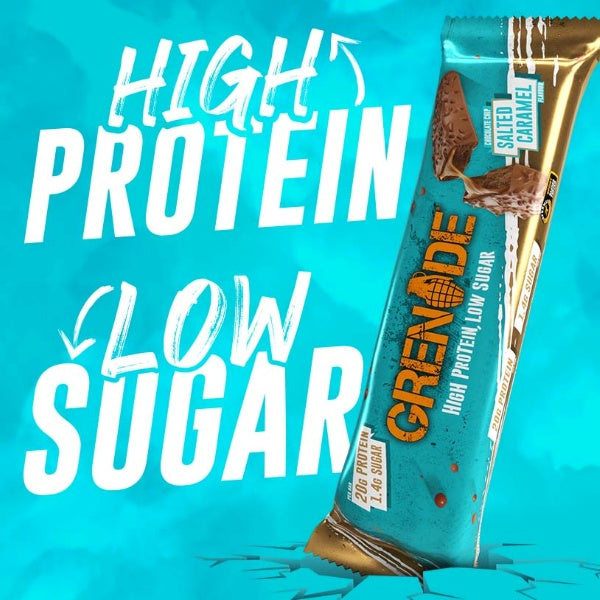 Grenade Proteinriegel Chocolate Chip Salted Caramel - 60g
