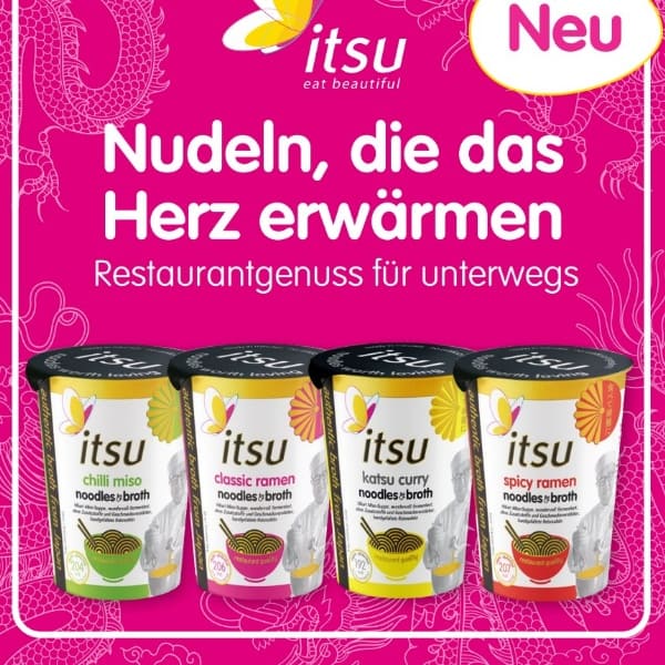 itsu Instant Noodle Cup Katsu Curry - 63g