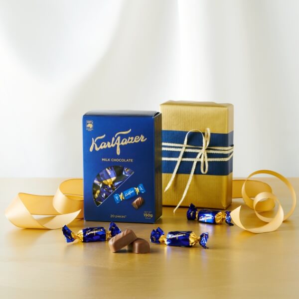 Karl Fazer Milchschokoladen Pralinen - 150g (SONDERPREIS MHD 05.07.2026)