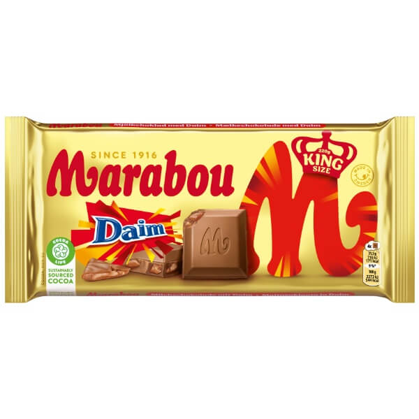 Marabou Tafel Daim Schokolade in der 220g Verpackung