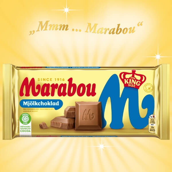 15x220g Marabou Tafel Milchschokolade