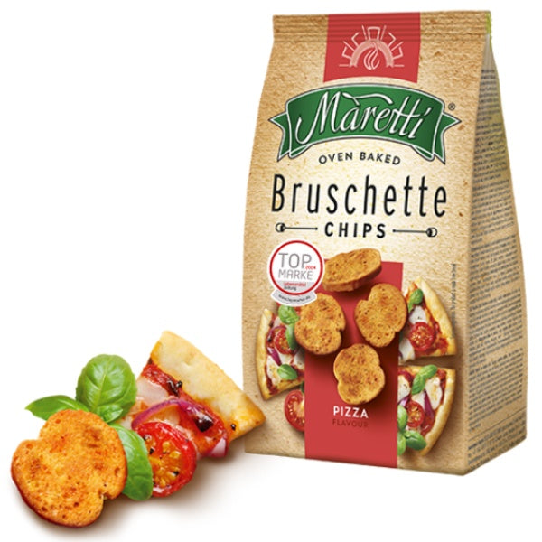 Karton Maretti Bruschette Brotchips Pizza - (14x150g)