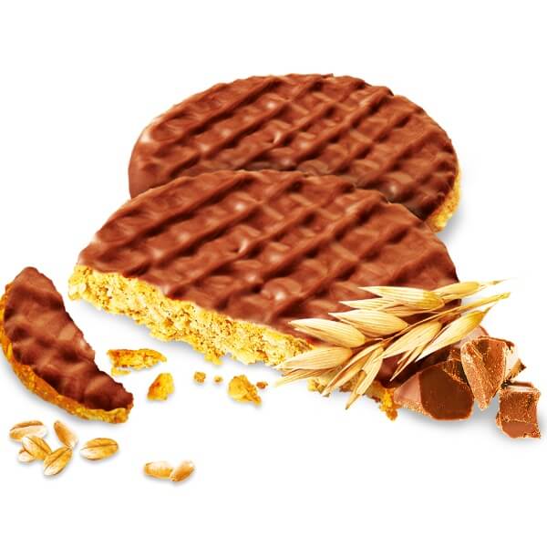 McVitie's OatCrunch Haferkekse mit Milchschokolade 6x2er - 225g (SONDERPREIS MHD 13.06.2026)