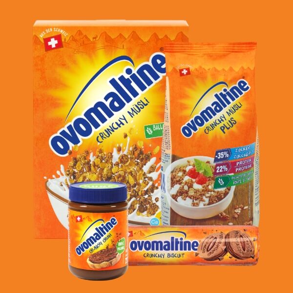 Ovomaltine Crunchy Cream Schokoaufstrich ohne Palmöl - 380g