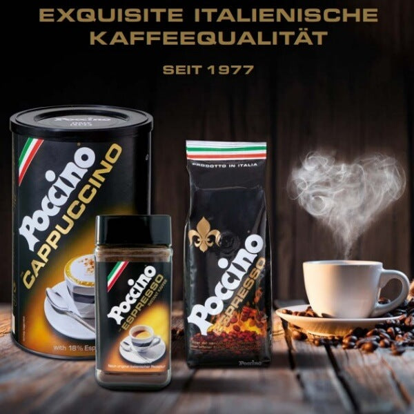 Poccino Instant Espresso lösliches Kaffeepulver - 50g