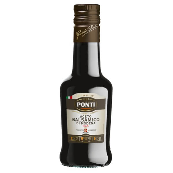 Ponti Essig Aceto Balsamico di Modena IGP in der 250ml Flasche