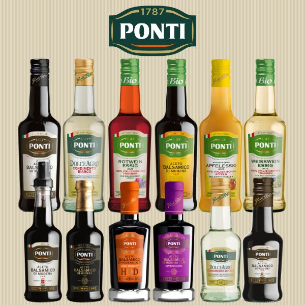 Ponti Bio Essig Aceto Balsamico di Modena IGP - 500ml