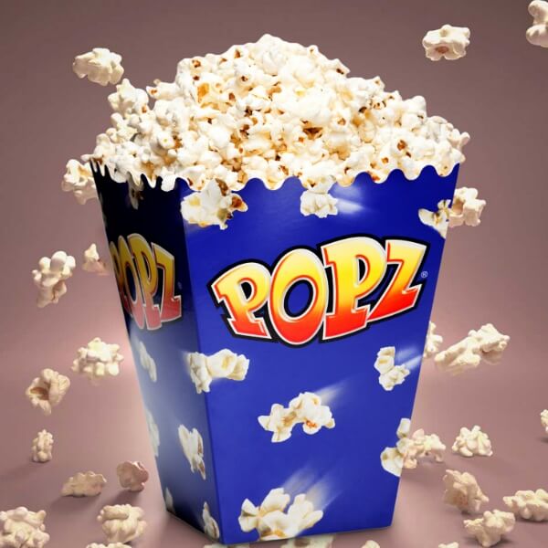 POPZ Mikrowellen Popcorn Salzig - 270g