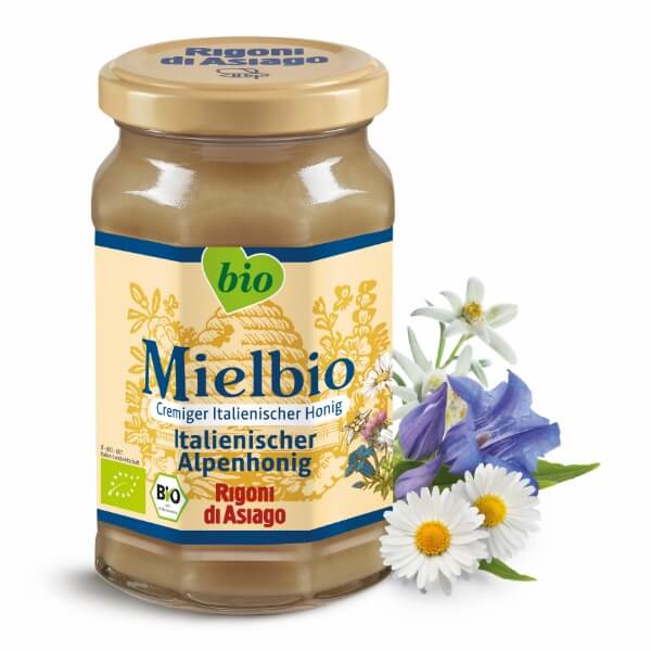 Rigoni di Asiago Mielbio Bio Alpenhonig Vorteilspack (6 x 300g)