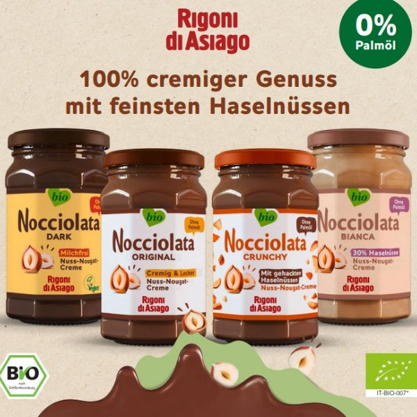 Rigoni di Asiago Nocciolata Dark Milchfrei - 650g