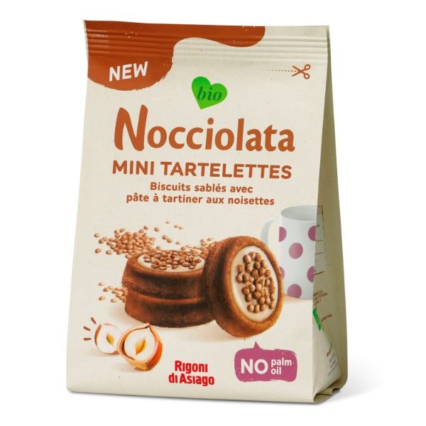 Rigoni di Asiago Nocciolata Tartelettes Bianca - 250g