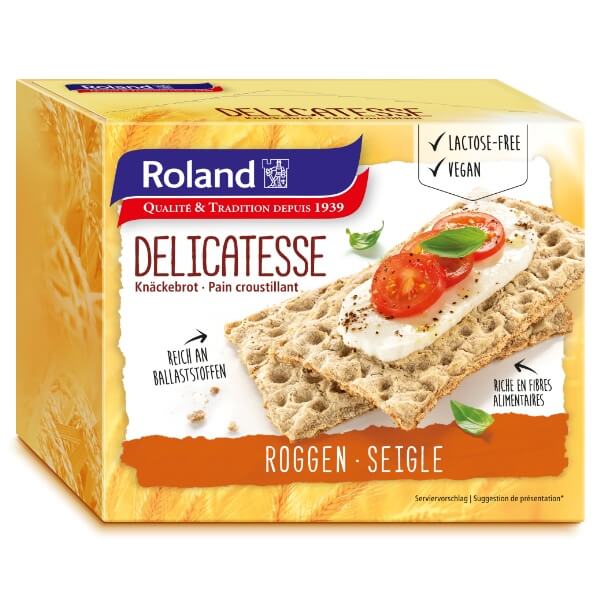 Roland Knäckebrot Roggen - 200g