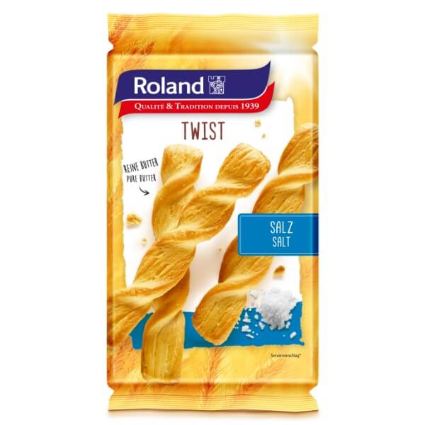 Roland Twist Alpensalz Blätterteigstangen - 100g