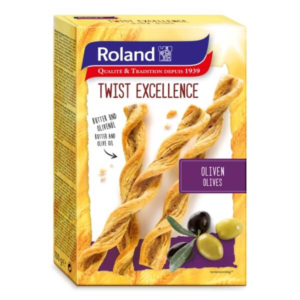 Roland Twist Excellence Oliven Blätterteigstangen - 100g
