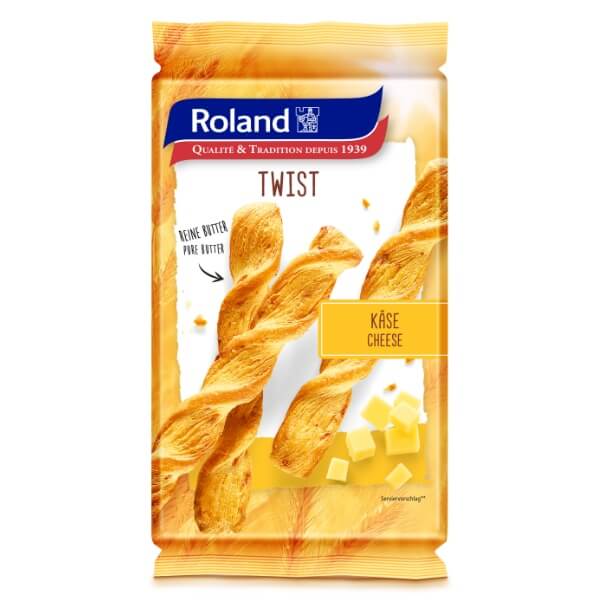 Roland Twist Schweizer Käse Blätterteigstangen - 100g