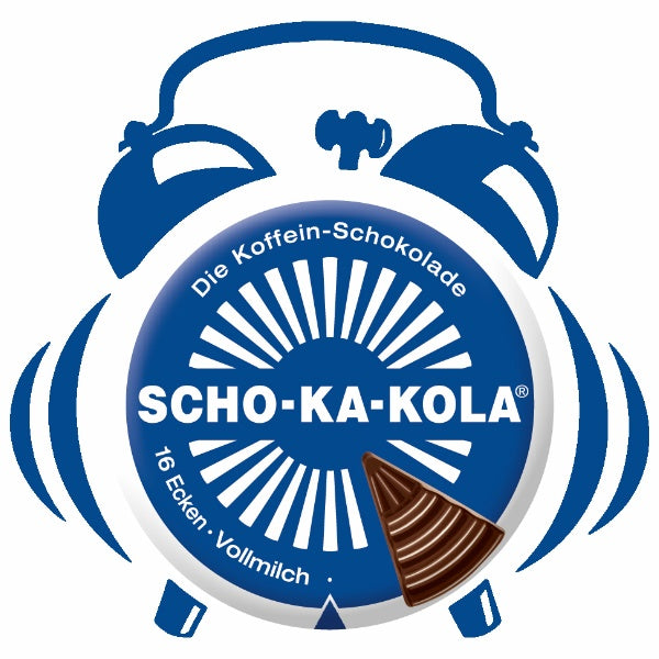 SCHO-KA-KOLA Vollmilch Koffein Schokolade 10er Pack - 10 x 100g