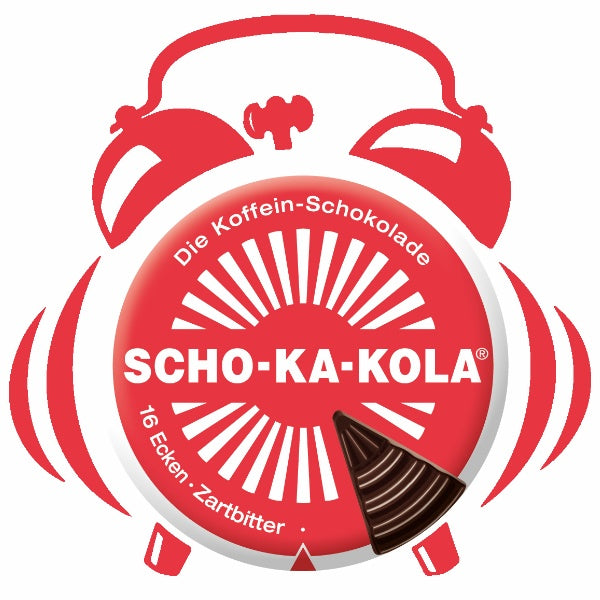 Scho-Ka-Kola Zartbitter Koffein Schokolade 10er Pack - 10 x 100g
