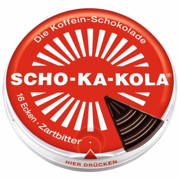 SCHO-KA-KOLA Zartbitter Koffein Schokolade - 100g