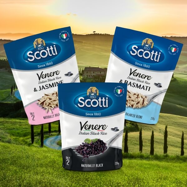 Schwarzer Vollkornreis Venere Express von Riso Scotti - 230g