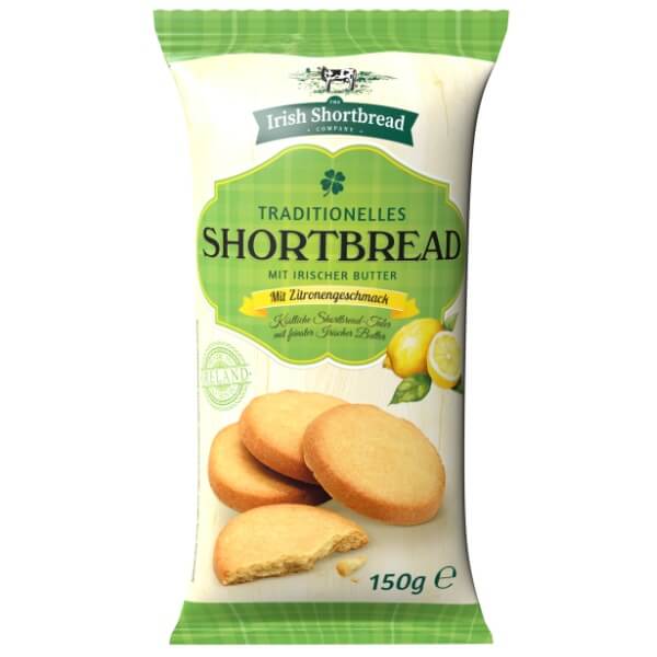 Shortbread Zitrone Butterkeks von The Irish Shortbread Company - 150g