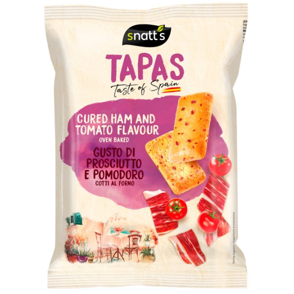 Snatt's Tapas Ham and Tomato - 120g
