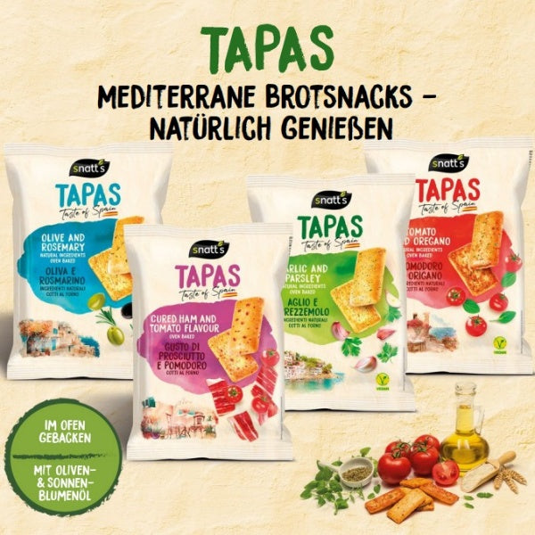 Snatt's Tapas Ham and Tomato - 120g