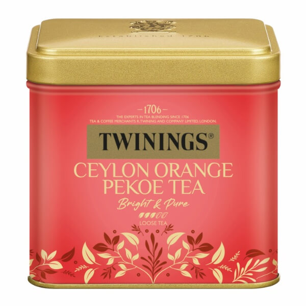 Twinings of London Schwarztee Ceylon Orange Pekoe Tea Dose - 100g