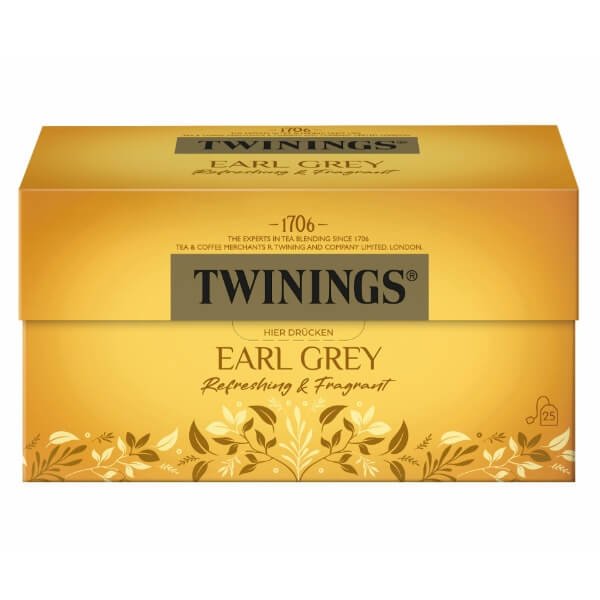 Twinings of London Schwarztee Beutel Probierset - Drei Sorten à 25x2g