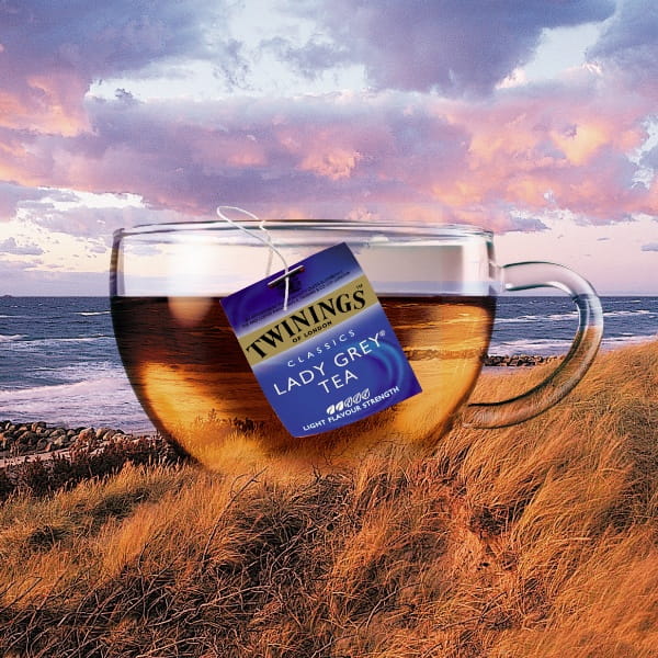 Twinings of London Schwarztee Zitrus Bergamotte Lady Grey Dose - 100g