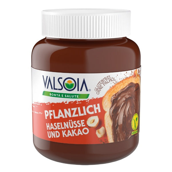 12x400g Valsoia La Crema Original Nuss Nougat Creme