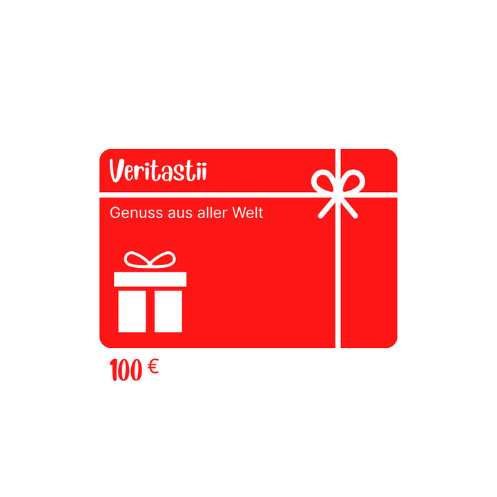 Veritastii Geschenkgutschein ab 10 Euro