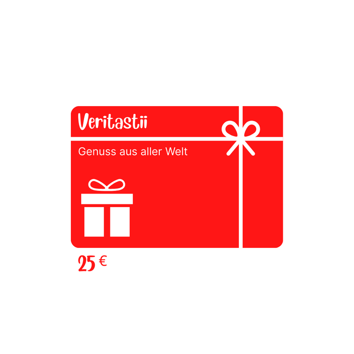 Veritastii Geschenkgutschein ab 10 Euro