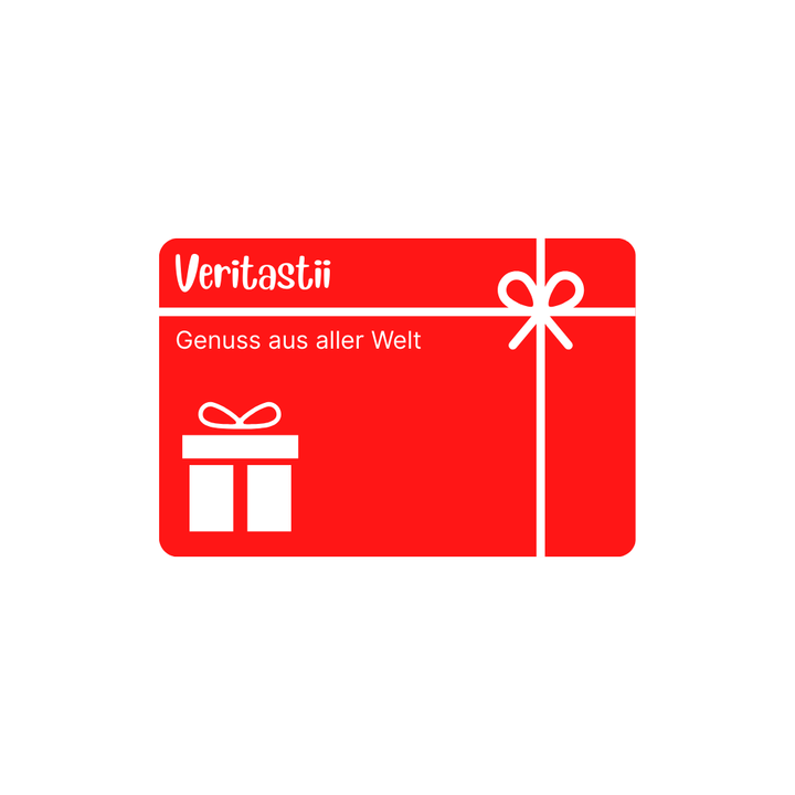 Veritastii Geschenkgutschein ab 10 Euro