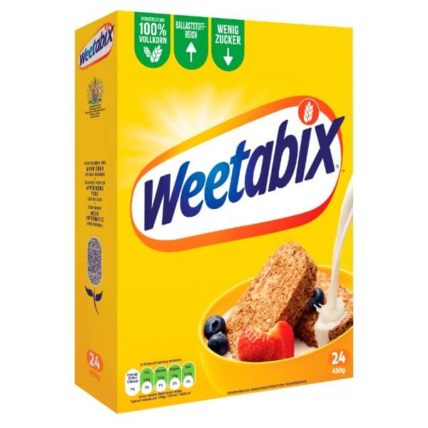 Weetabix Müsli Original Vollkorn Cerealien in der 430g Packung