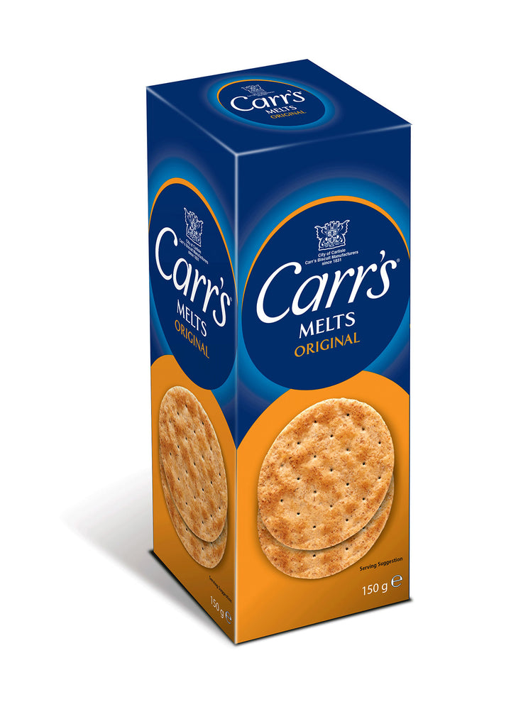 Carr's Melts 150g - Köstliche Cracker mit zartschmelzender Textur