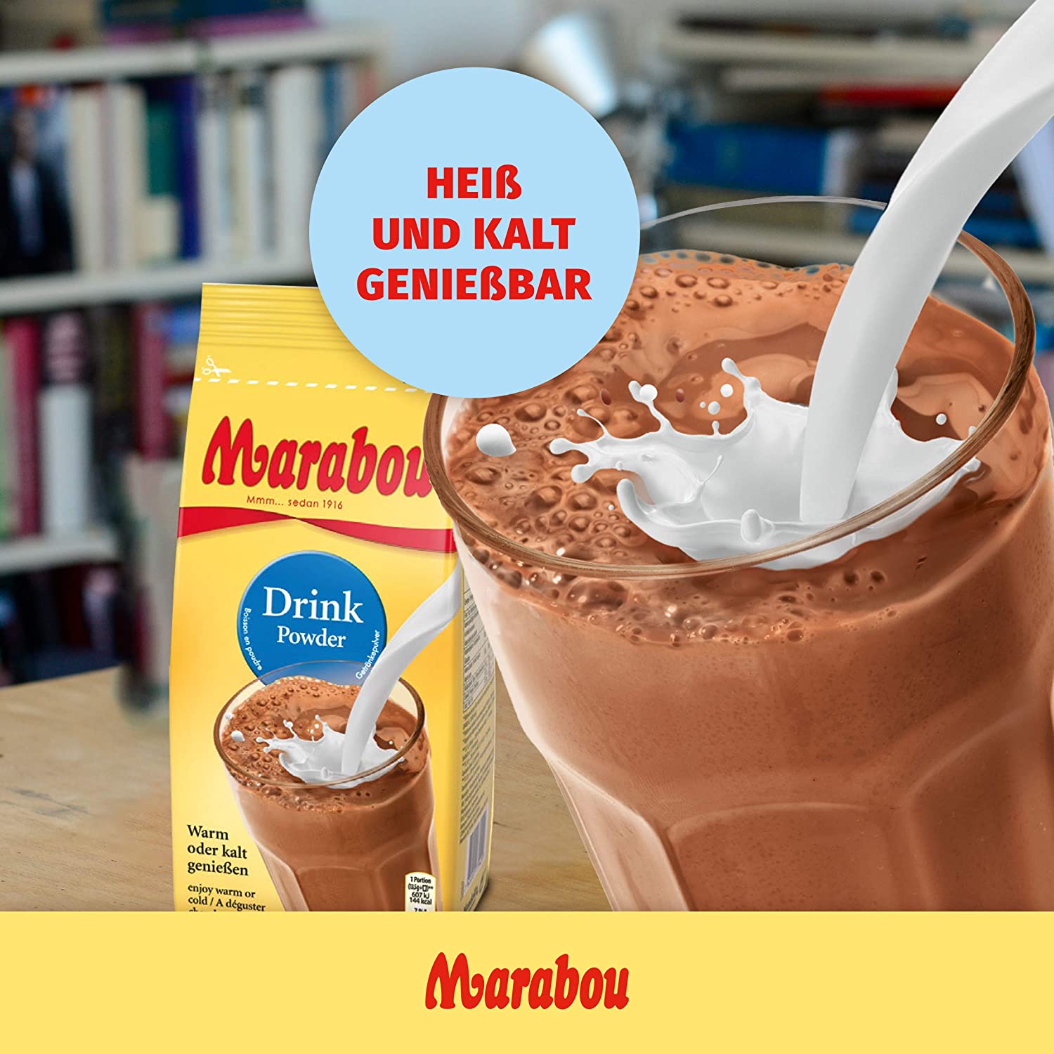 Marabou Kakao Drink - Die erste Marabou zum Trinken 450g