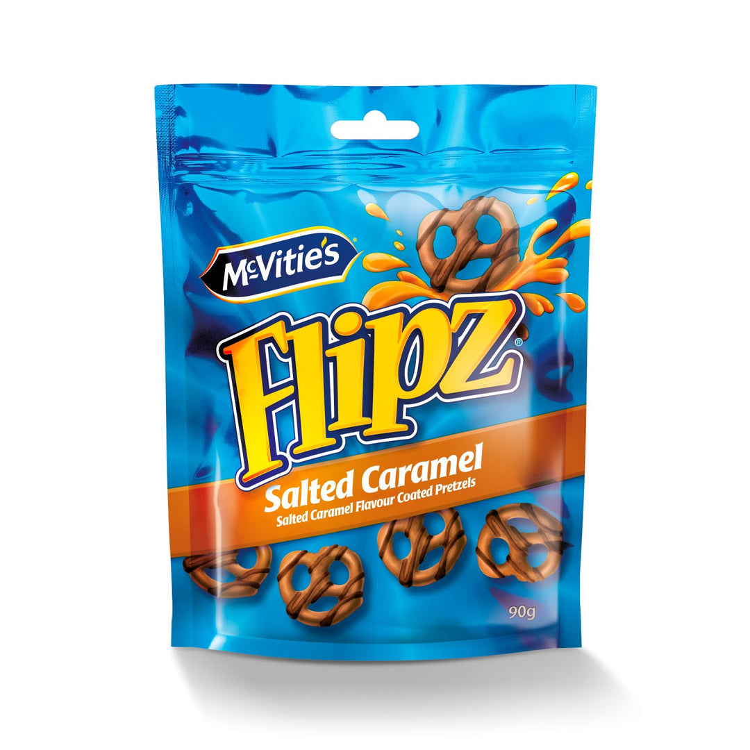Mc Vities Flipz - Salted Caramel - süß salzige Schokoladen Brezel