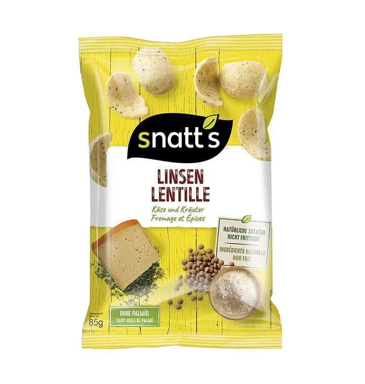 Snatt's Linsen Chips (1 x 85g) - gepufft statt frittiert